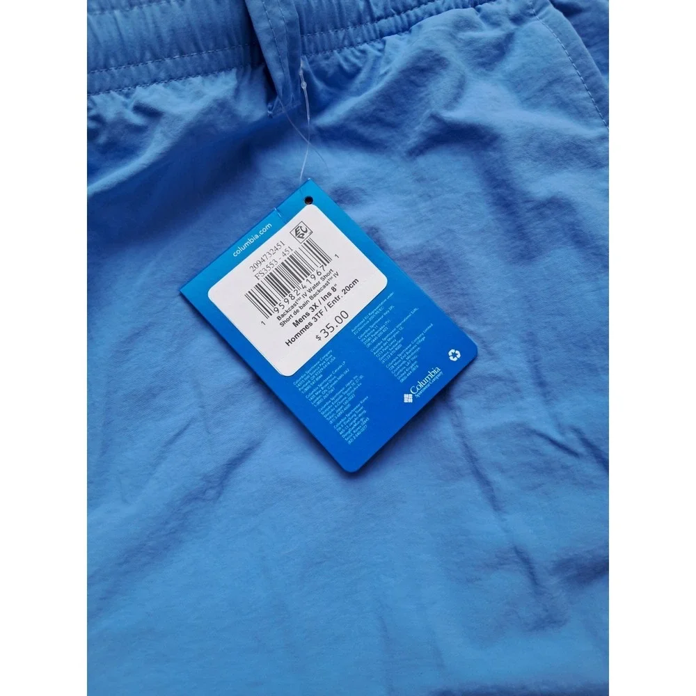 Men's Columbia PFG Backcast III Water Shorts 3xl Swim Outdoor Fishing C4